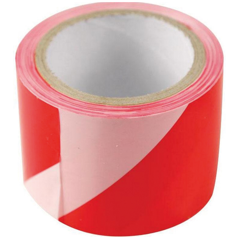 Páska výstražná červeno-bílá 75mm/100m EXTOL