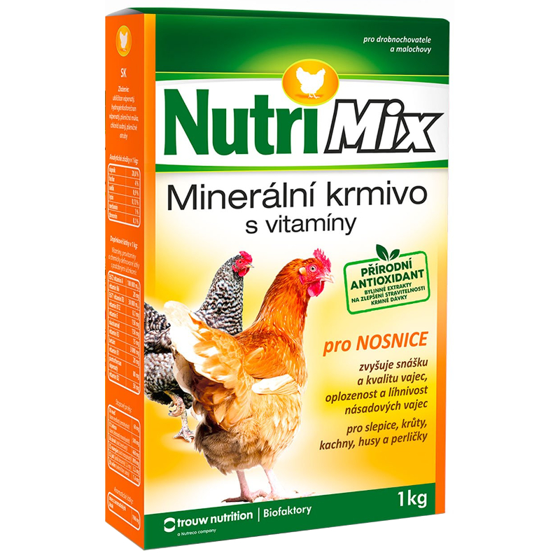 Biofaktory Nutri Mix pro nosnice 1kg