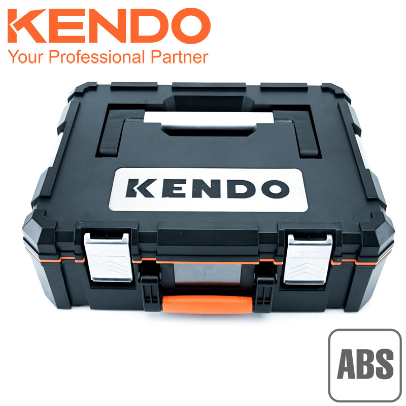 KENDO Systainer přepravní kufr na nářadí, ABS, tvrzený plast, 46x35.7x15.1, 90261