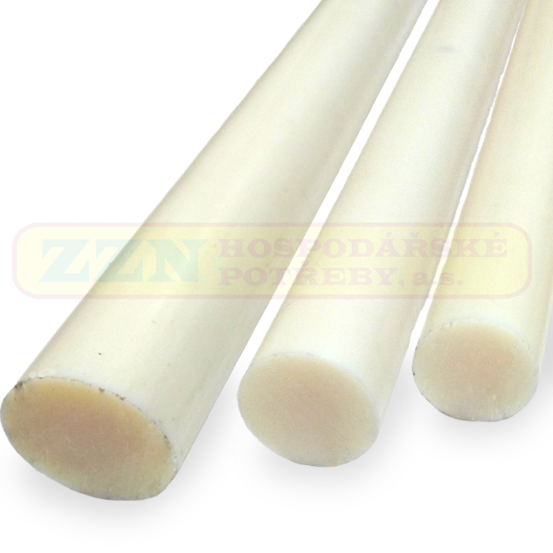 PolyPLASTY Silon tyč 20mm/500mm bílý PA6