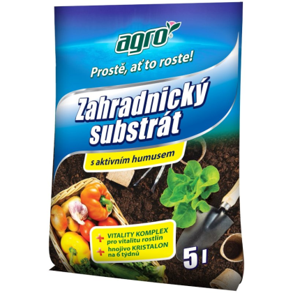 Agro CS Substrát zahradnický 5 l