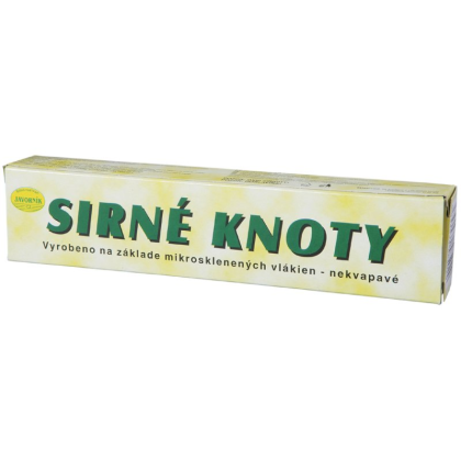 Knoty sirné 400g 80ks 18x4cm