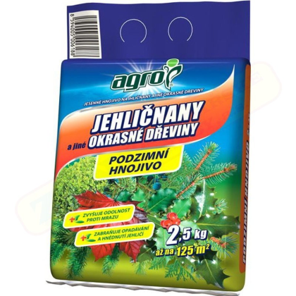 Agro CS Podzimní hnojivo pro jehličnany 2,5 kg