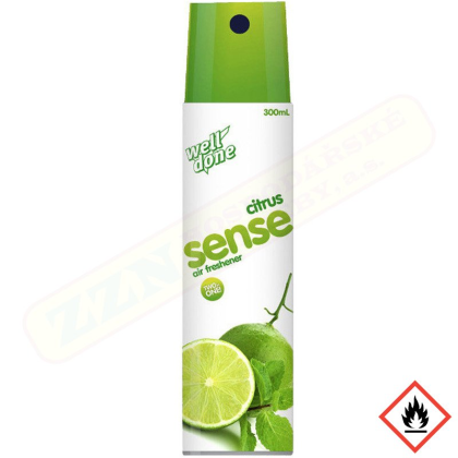 WELL DONE Sense osvěžovač vzduchu citrus 300ml