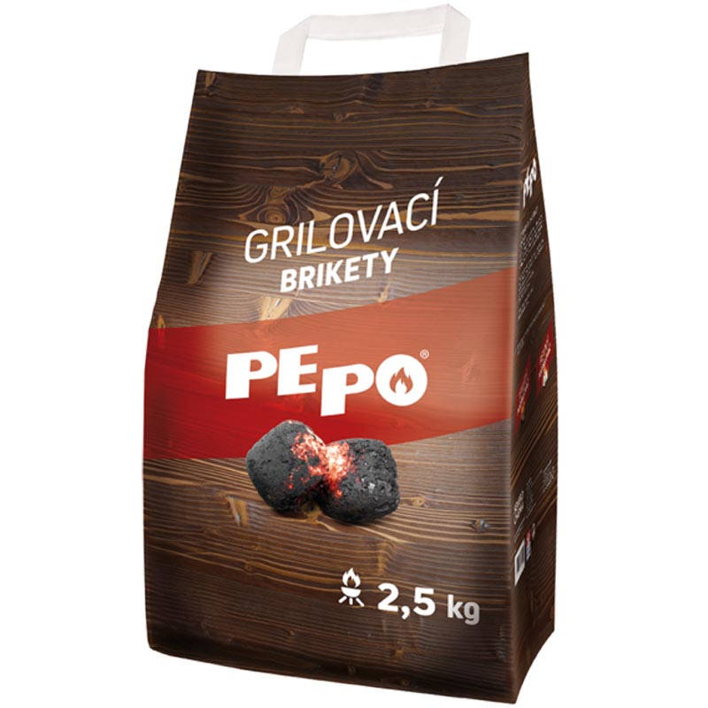 PE-PO Grilovací brikety 2,5 kg