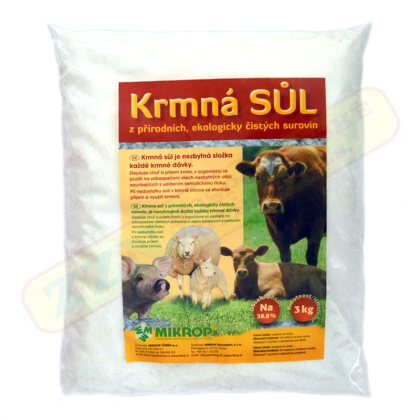 Sůl krmná 3kg