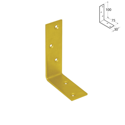 DOMAX Úhleník trámový 100x75x30 KB1 4015