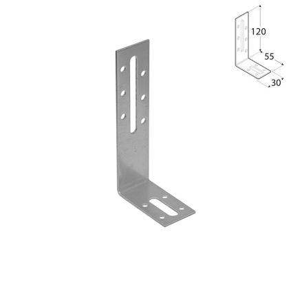 DOMAX Úhleník stavitelný 120x55x30 KRD4 4218