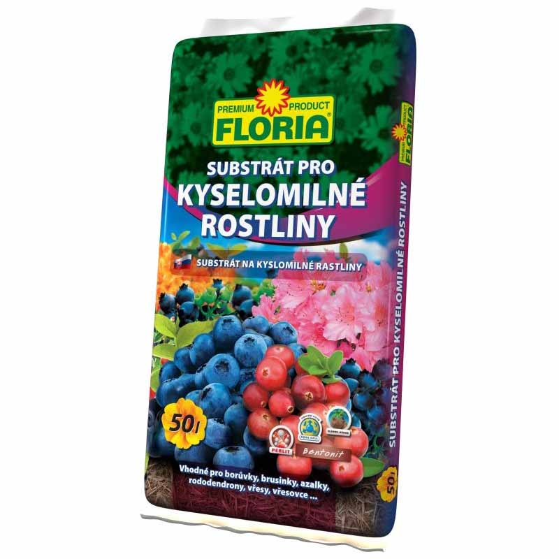 Agro FLORIA substrát pro kyselomilné rostliny 50 l