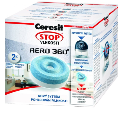 CERESIT STOP vlhkosti AERO náhradní náplň 2x300g