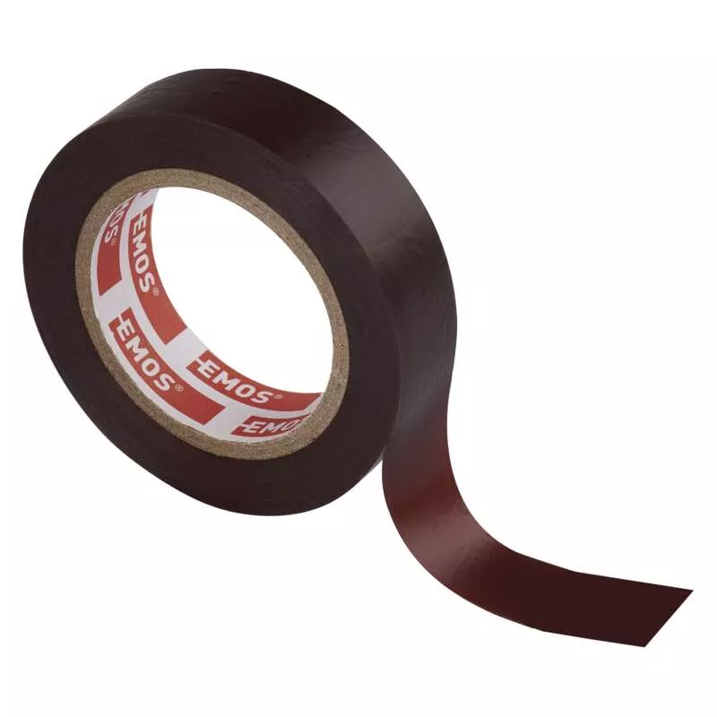 EMOS Páska izolační PVC 15x10 hnědá F61517