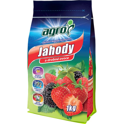 AGRO Organominerální hnojivo jahody 1 kg