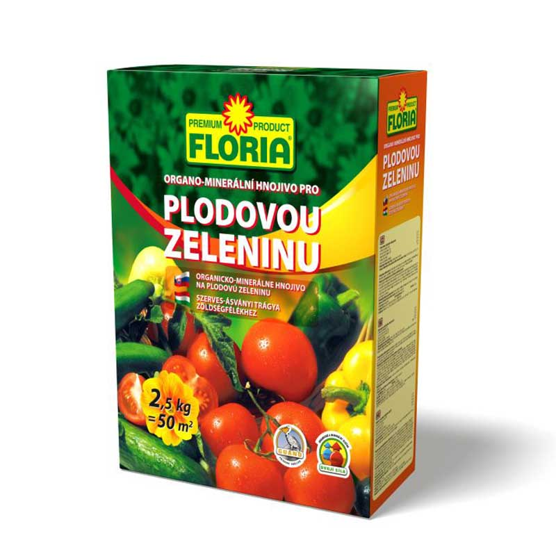 Agro CS FLORIA Organominerální hnojivo pro plodovou zeleninu 2,5 kg