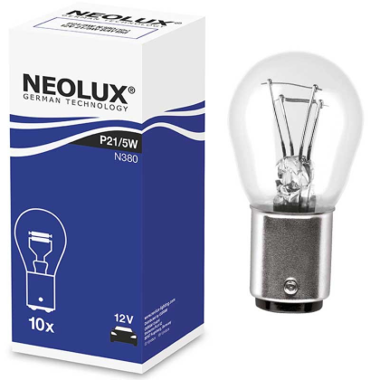 NEOLUX Žárovka pomocná P21/5W 12V N380-KS