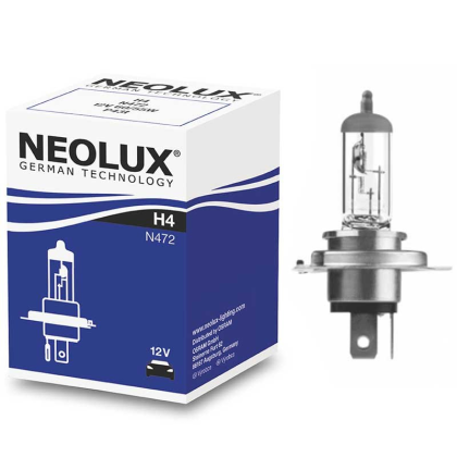 NEOLUX Žárovka H4 12V 60/55W P43t N472-KS