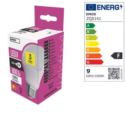 EMOS Žárovka LED 8,4W E27 NW ZQ5141