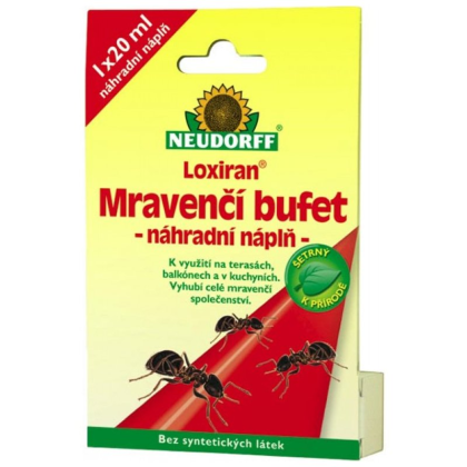 Neudorff Loxiran Mravenčí bufet náhradní naplň 20ml