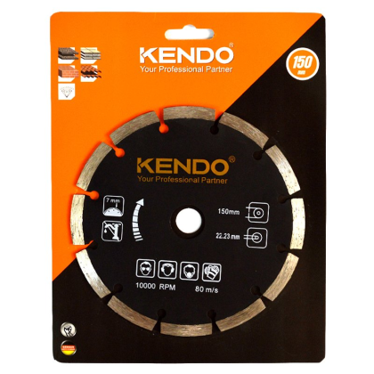 KENDO Diamantový kotouč segmentový 150 mm DIA 61113112