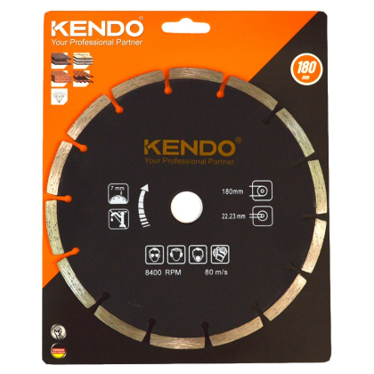 KENDO Diamantový kotouč segmentový 180 mm DIA 61115112