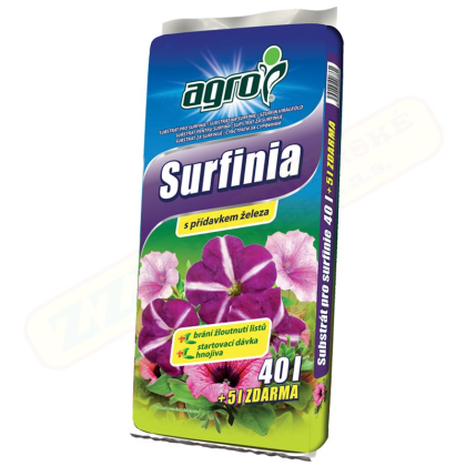 Agro CS Substrát pro surfinie 40 + 5 l ZDARMA