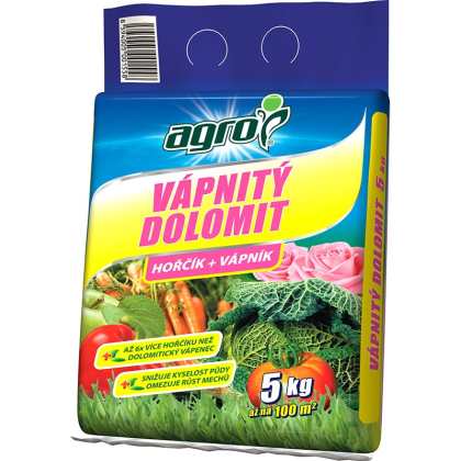 AGRO Vápnitý dolomit 5 kg