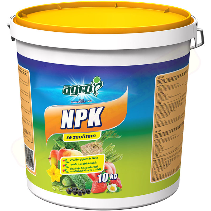 Agro CS NPK 11-7-7 se zeolitem 10 kg v kbelíku