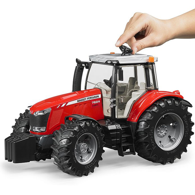 BRUDER 3046 Traktor Massey Ferguson 7624