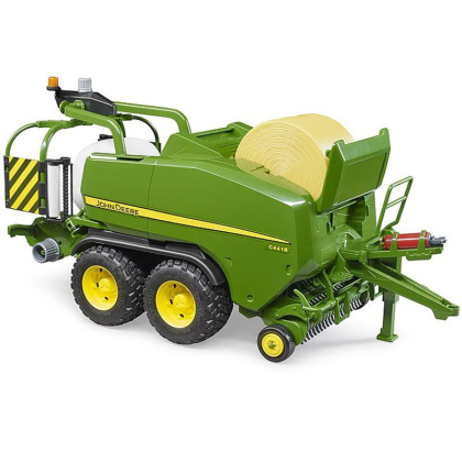 BRUDER 2032 Balíkovač s obalovačem John Deere C441R