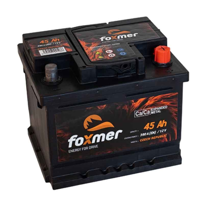 FOXMER Autobaterie 12V 45Ah 390A