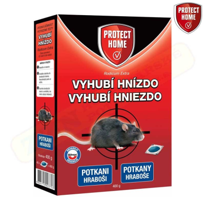 PROTECT HOME Rodenticid RODICUM EXTRA měkká návnada 400 g, 6852