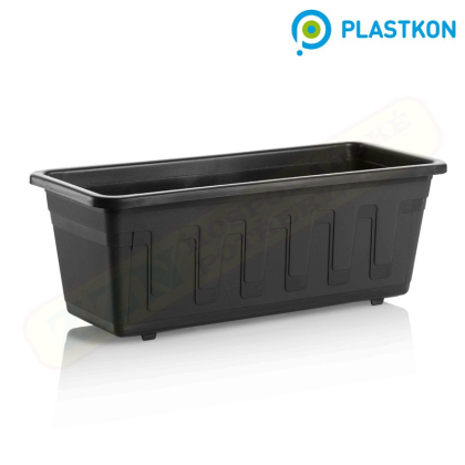 PLASTKON Truhlík GARDEN 40 cm antracitový, 41105587