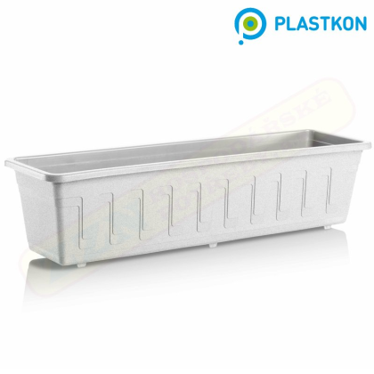 PLASTKON Truhlík GARDEN 40 cm mramor, 41105584