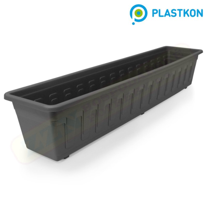 PLASTKON Truhlík GARDEN 80 cm antracitový, 41105617