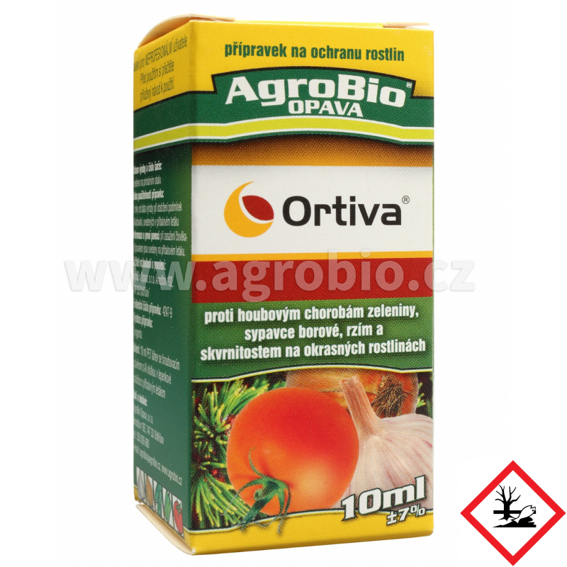 AgroBio ORTIVA 10 ml fungicidní přípravek k ochraně zeleniny