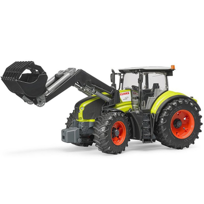 BRUDER 3013 Traktor Claas Axion 950 s čelním nakladačem