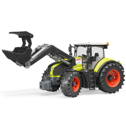 BRUDER 3013 Traktor Claas Axion 950 s čelním nakladačem