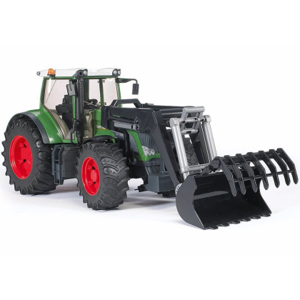 BRUDER 3041 Traktor Fendt 936 VARIO s čelním nakladačem