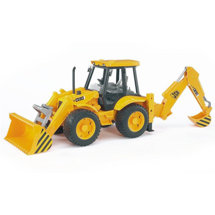 BRUDER 2428 Bagr JCB 4CX s čelním nakladačem