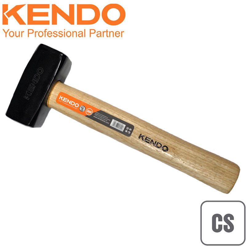 KENDO Palice 1000 g, dřevěná násada, CS 25305