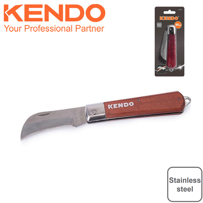 KENDO Elektrikářský nůž zavírací, 200 mm, 30673