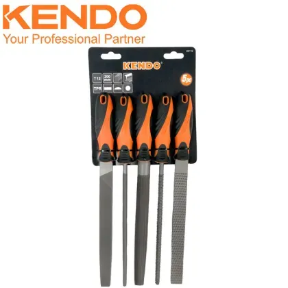 KENDO Sada pilníků a rašplí 5 ks, TPR, CS, 85119