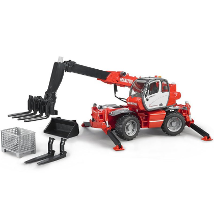 BRUDER 2129 Manitou MRT 2150 teleskopický manipulátor