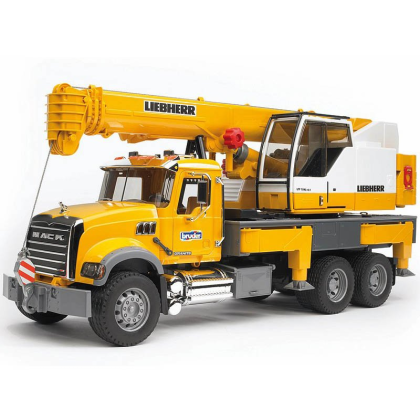 BRUDER 2818 MACK Liebherr jeřáb