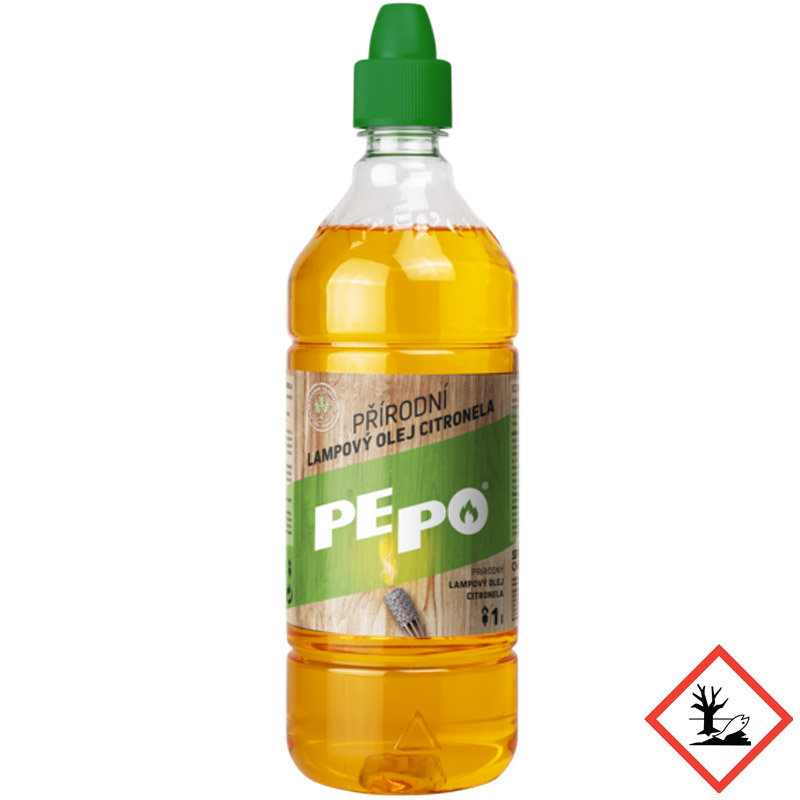 PE-PO Přírodní lampový olej Citronela 1 l