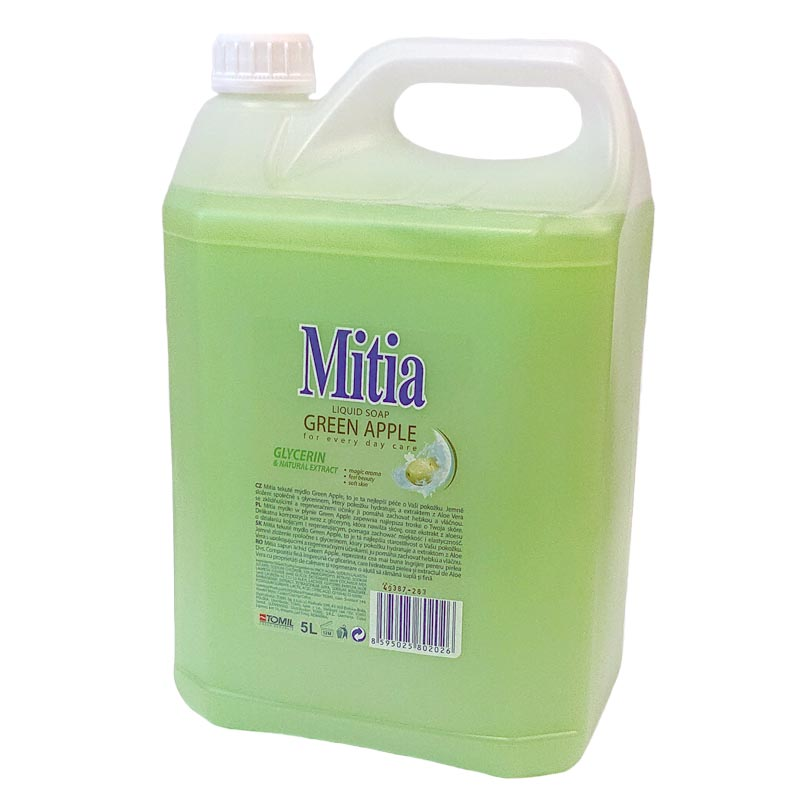 MITIA Mýdlo tekuté Green Apple 5l