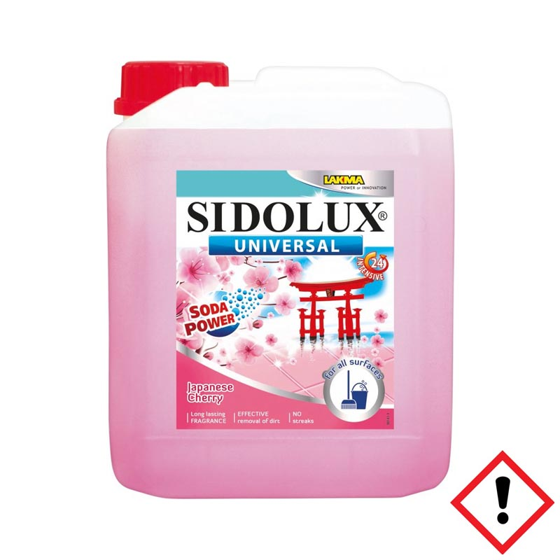 SIDOLUX Universal Soda Power tekutý mycí prostředek Japanese Cherry 5l