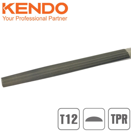 KENDO Pilník půlkulatý 250/2, středně hrubý, T12, 30115