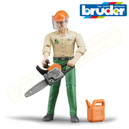 BRUDER 60030 Figurka dřevorubec