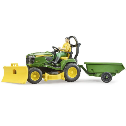 BRUDER 62104 BWORLD Zahradní traktor John Deere X949 s figurkou