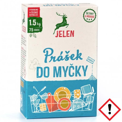 JELEN Prášek do myčky 1,5 kg, 75 dávek